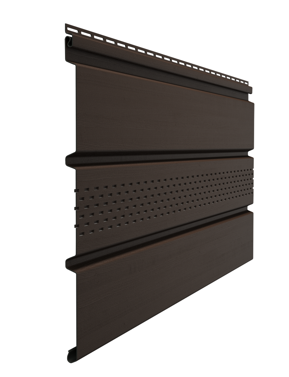 Софит Т4 с центральной перфорацией Docke STANDART 3,0 (Шоколад)