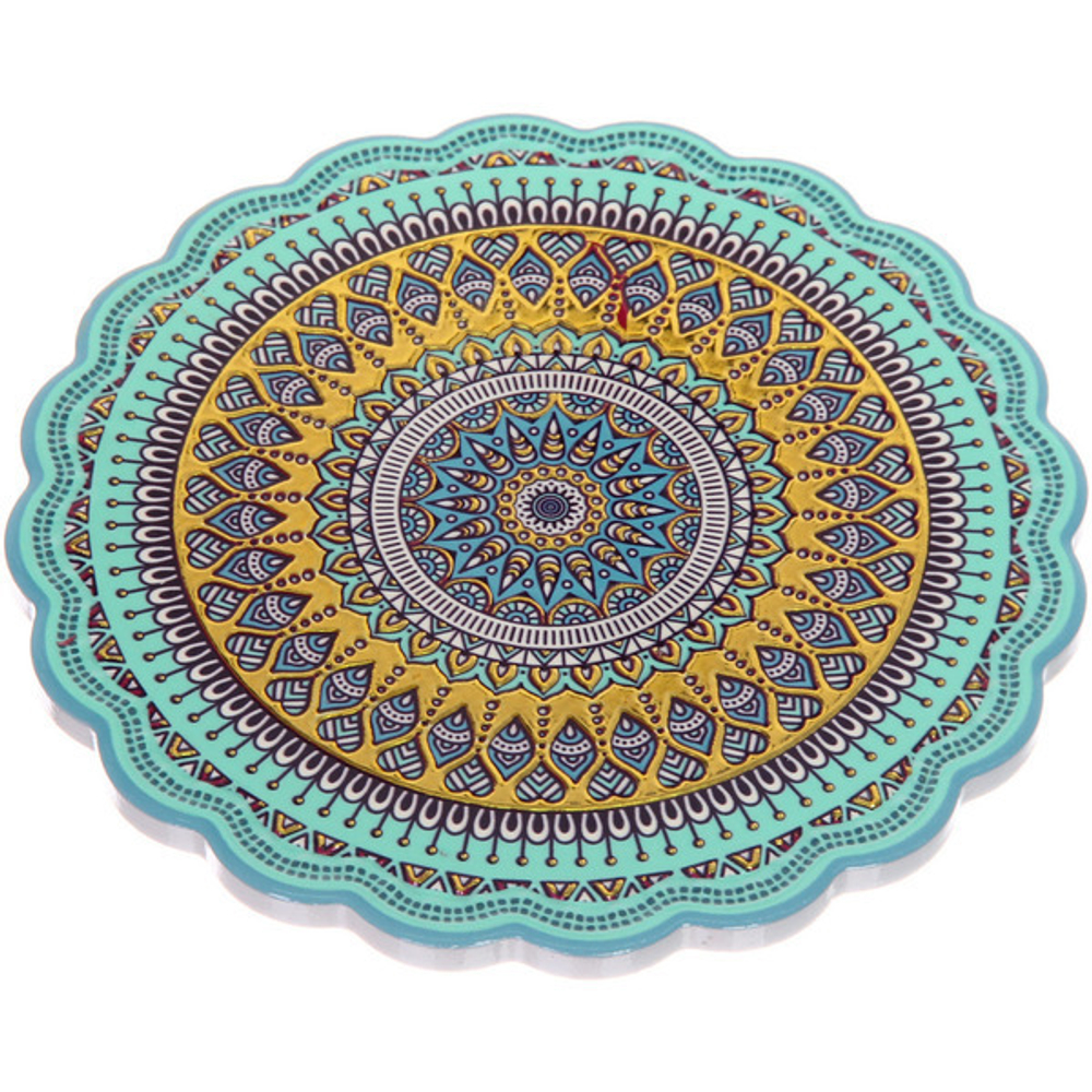 Подставка керамическая 16 см «Марракеш» салатовая