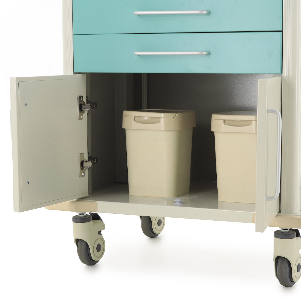 Тележка медицинская Med-Mos ЕТ016 ТМ-009АН-00 для экстренной помощи и реанимации