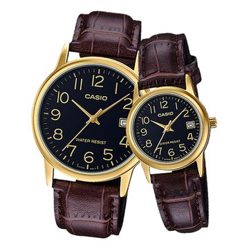 Парные часы Casio Standard: MTP-V002GL-1B и LTP-V002GL-1B