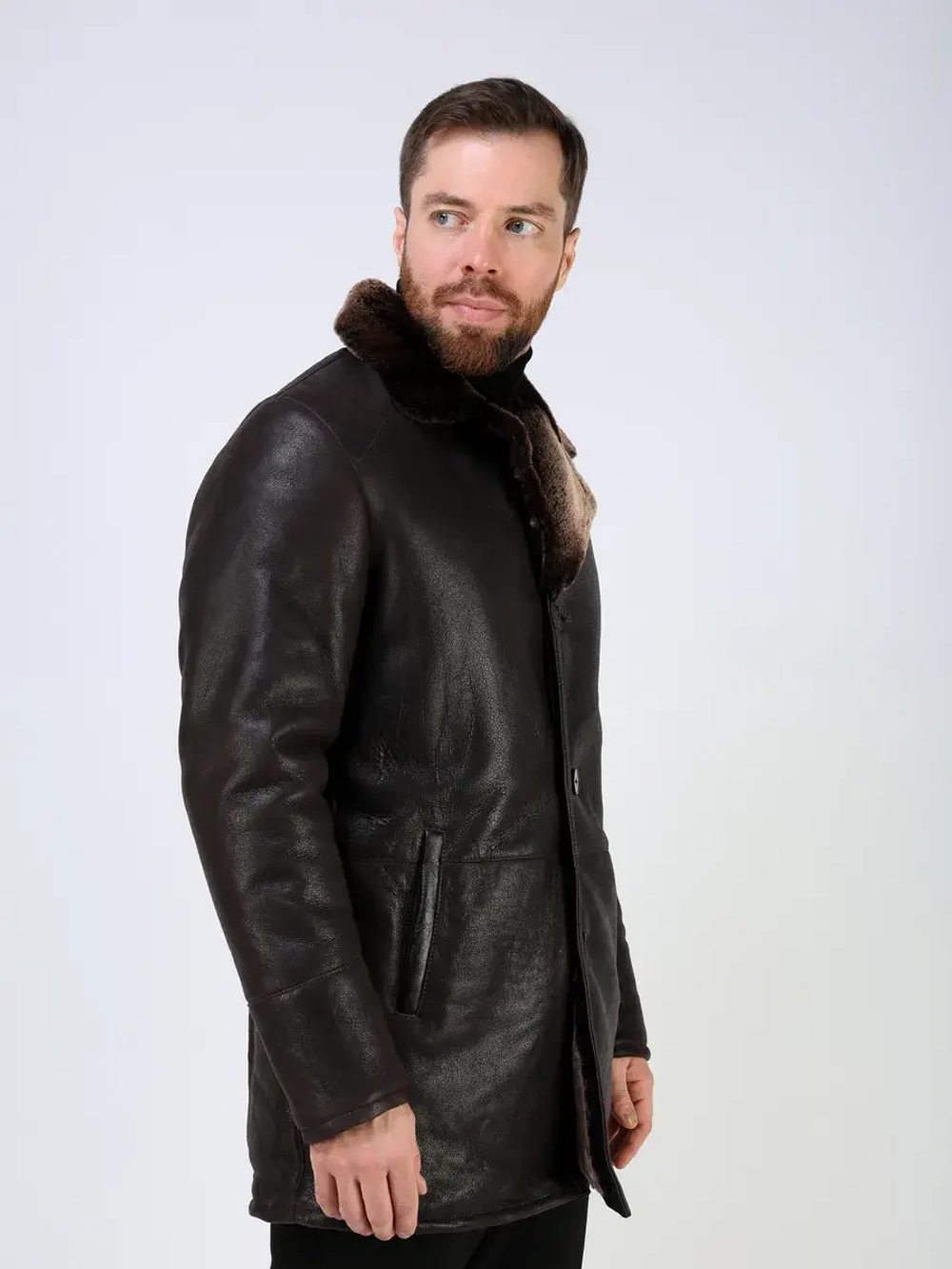 Дубленка зимняя натуральная