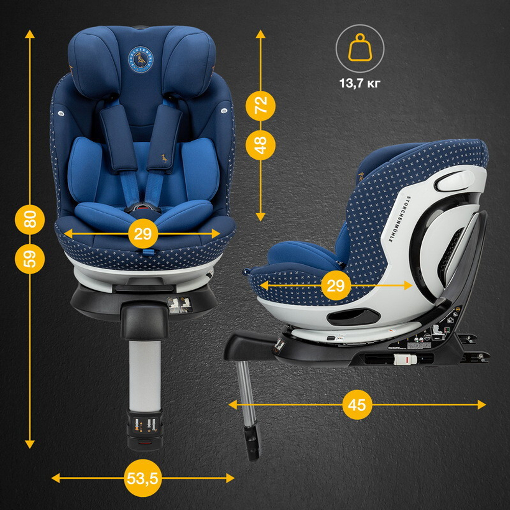 Детское автокресло Storchenm_hle by Osann Niki Complete Iris