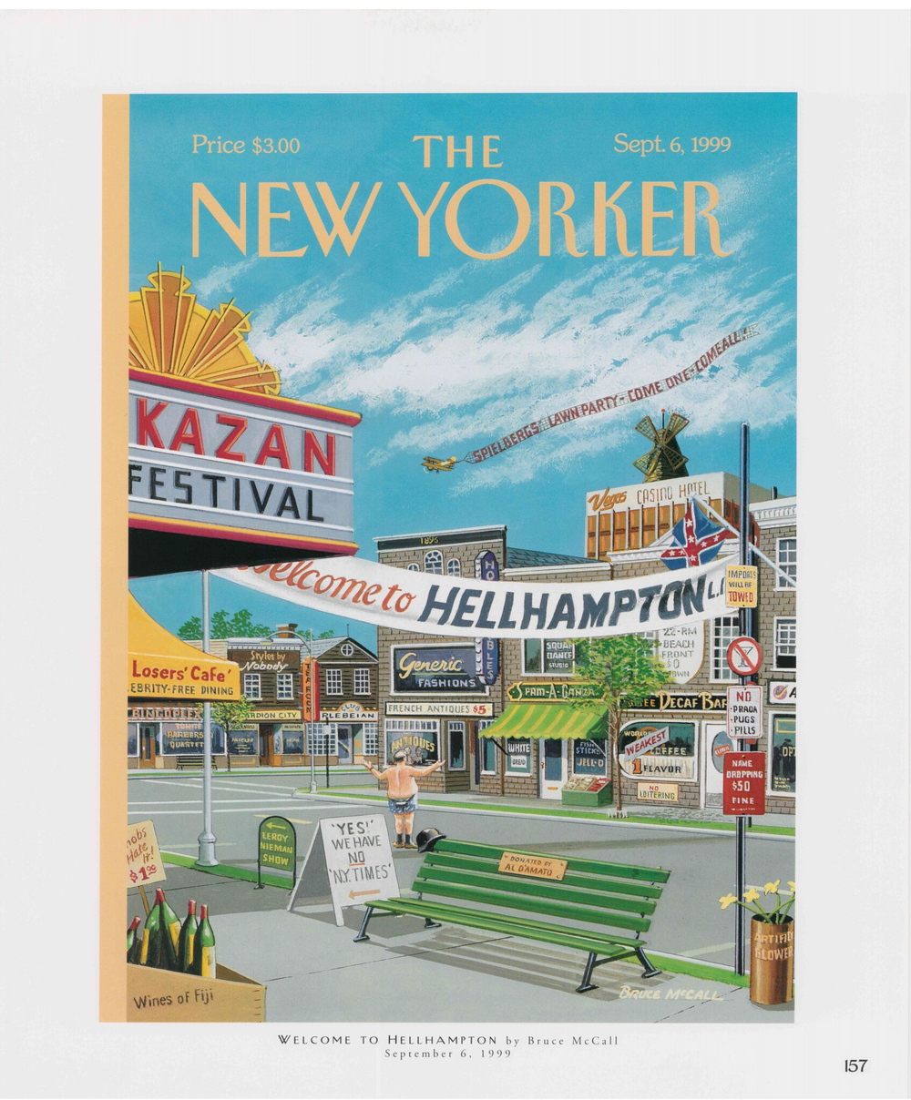 Постер журнала The New Yorker 06-09-1999, односторонний