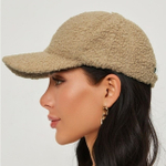 Бейсболка утепленная «ZIMA», цвет капучино