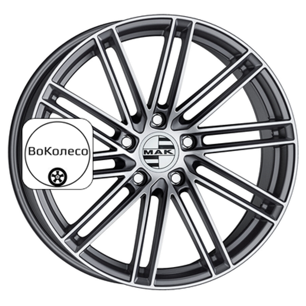 10x21/5x112 ET19 D66,45 Leipzig-D Gunmetal Mirror Face MAK