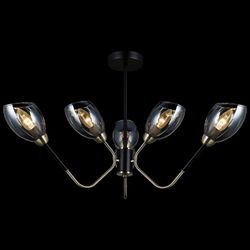 Люстра на штанге ILLUMICO  IL9960-6CSQ-79 BK AB