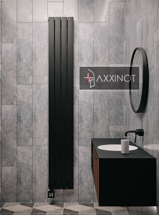 Axxinot Adero 30х60 VE - вертикальный электрический трубчатый радиатор высотой 1500 мм