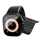 Титановый блочный браслет VLP Titanium Band для Apple Watch 44, 45, 46 мм и Ultra 2–3 Браслет с застёжкой-бабочкой из нержавеющей стали