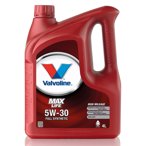 Масло моторное синтетическое Valvoline MaxLife 5W30 4л