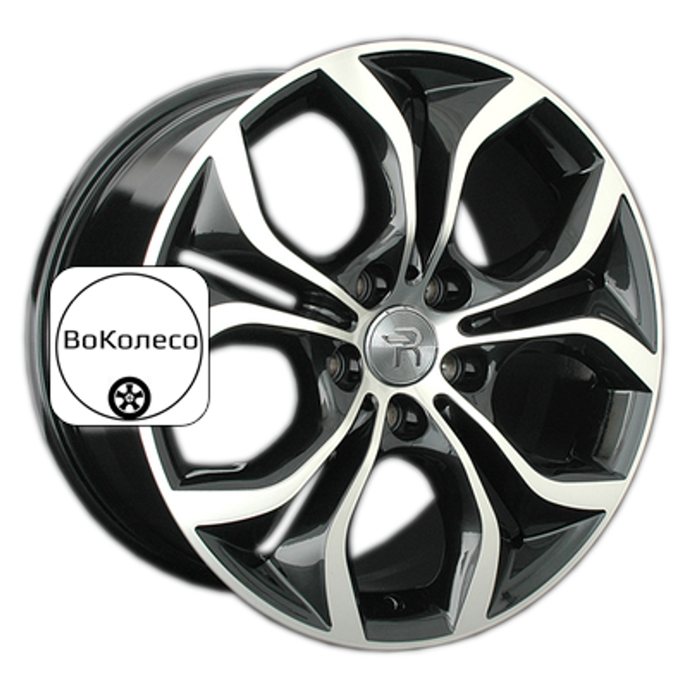 10x19/5x120 ET53 D74,1 B116 BKF (конус, B640) Replay