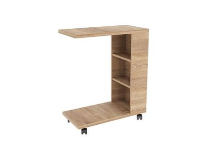 Столик прикроватный «Мальта» (дуб сонома), ЛДСП 16 мм, Мебельсон