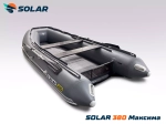 Лодка надувная моторная solar-380 к (максима)