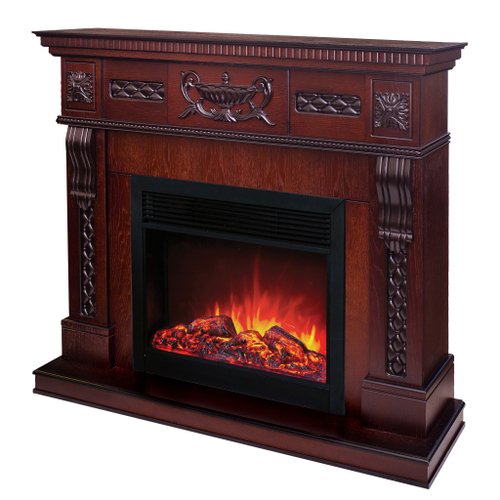 Каминокомплект Real Flame Corsica Lux 25,5/26 AO с очагом Moonblaze Deluxe Black