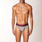 Мужские трусы брифы серые CASANOVA 0003C