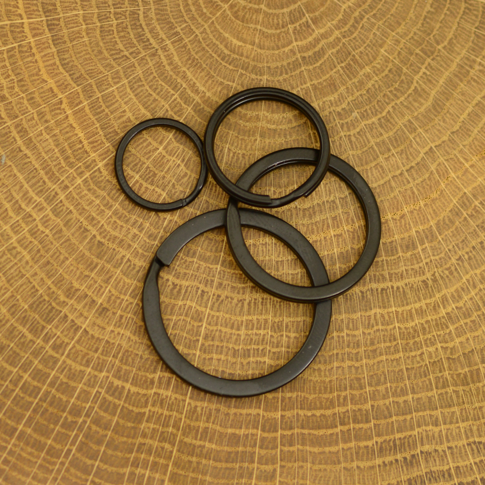 Кольцо спиральное плоское ЧЕРНОЕ