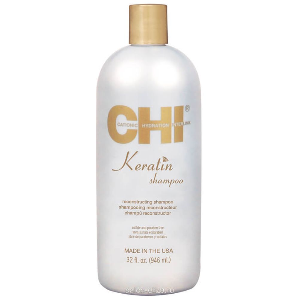 CHI KERATIN Шампунь Кератиновый Reconstructing, 946 мл