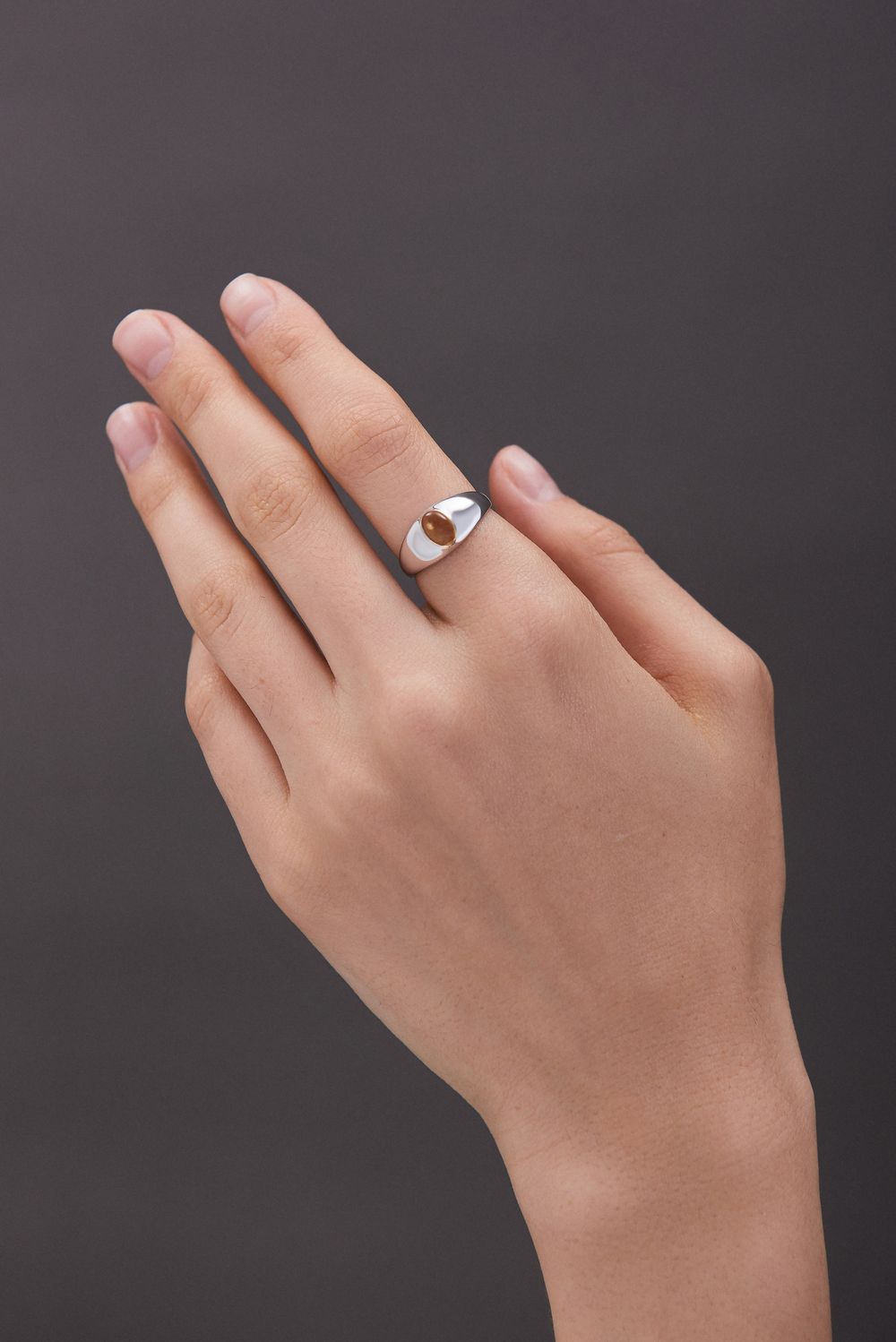 Кольцо Crystal Eye с цитрином