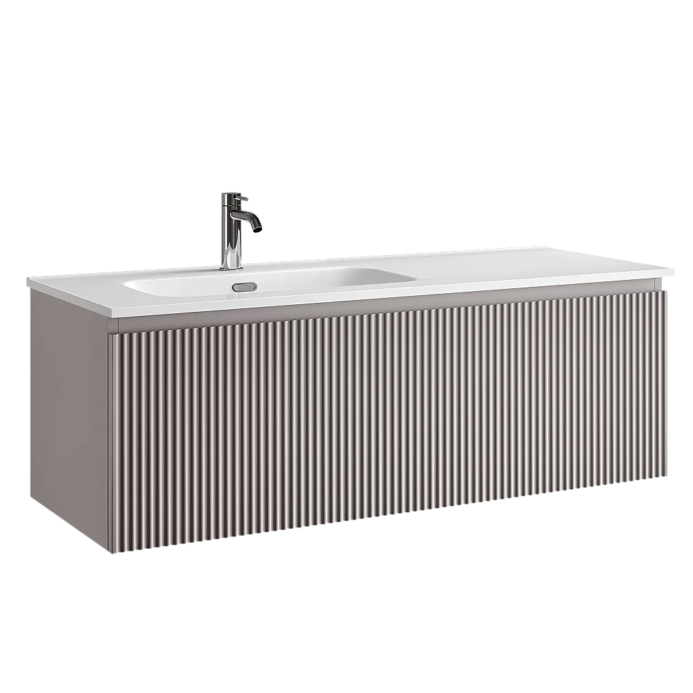 Тумба с раковиной Sancos Snob R 1.0 SNR1.0120LSM/SNR1.0120RSM Doha Soft