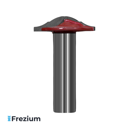 Пазовая фасонная фреза по дереву (32x12x8x52)