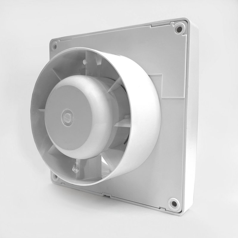 Накладной тонкий вентилятор Seicoi SMPS04-01 White