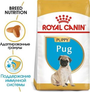 Корм для щенков породы мопс, Royal Canin Pug Puppy