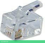 Коннектор телефонный TWT TWT-PL11-4P4C/100