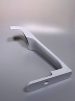 Ручки для холодильника Бирюса изогнутые цвет белый. комплект