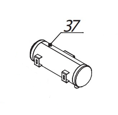 Ресивер фильтр-камеры для cab-110, артикул 88600001