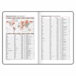 Еженедельник датированный 2025, А5, 145х215 мм, BRAUBERG "Party", под кожу, черный, 115970