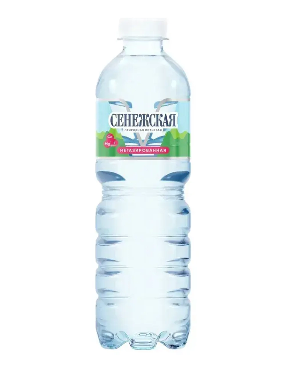 Вода негазированная Сенежская питьевая, 12 шт х 0,5 л