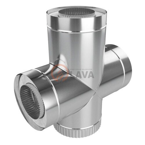 Сэндвич-четверник  150/220 мм. нерж. 439 (0,8 мм)