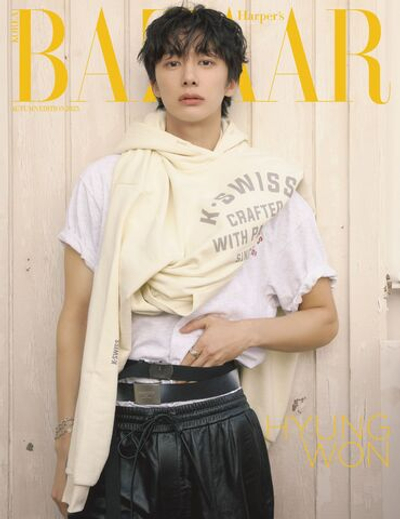 публикация BAZAAR - 2025 Autumn Edition MONSTA X HYUNGWON B Type