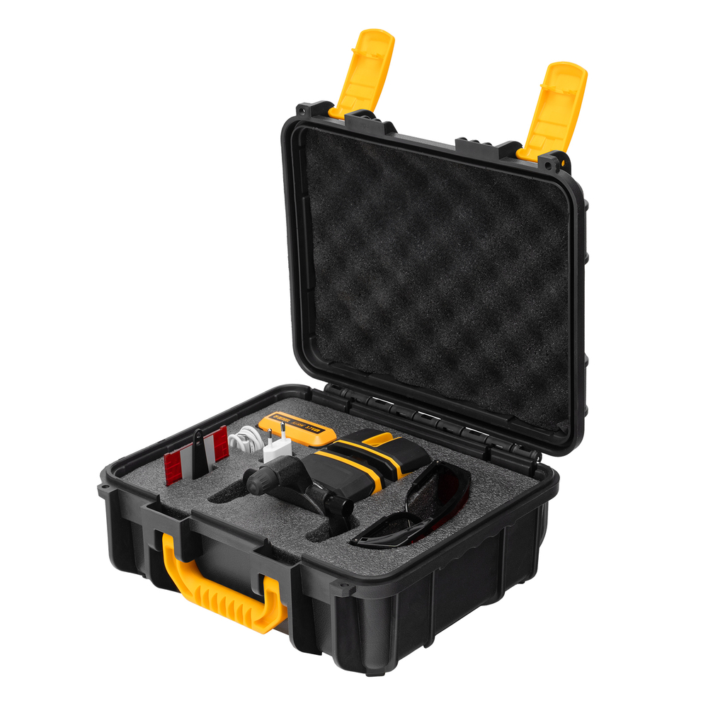 Лазерный уровень LX 05 Red, 20 м, 635 нм, аккумулятор Li 5200 mAh, резьба 5/8" Denzel