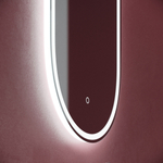 Зеркало с подсветкой Sancos Oval 550х1050 мм