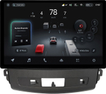 Магнитола для Mitsubishi Outlander XL, Peugeot 4007, Citroen C-Crosser (перфорированная рамка) - Teyes CC4-PRO монитор 13" 2K QLED на Android 13, Snapdragon 778G, 8+128, AI, CarPlay, DSP, 4G SIM-слот