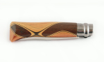 Нож Opinel серии Tradition Luxury №06 Chaperon, клинок 7см, нерж.сталь, зерк.полировка, африканское дерево (2 шт./уп.)