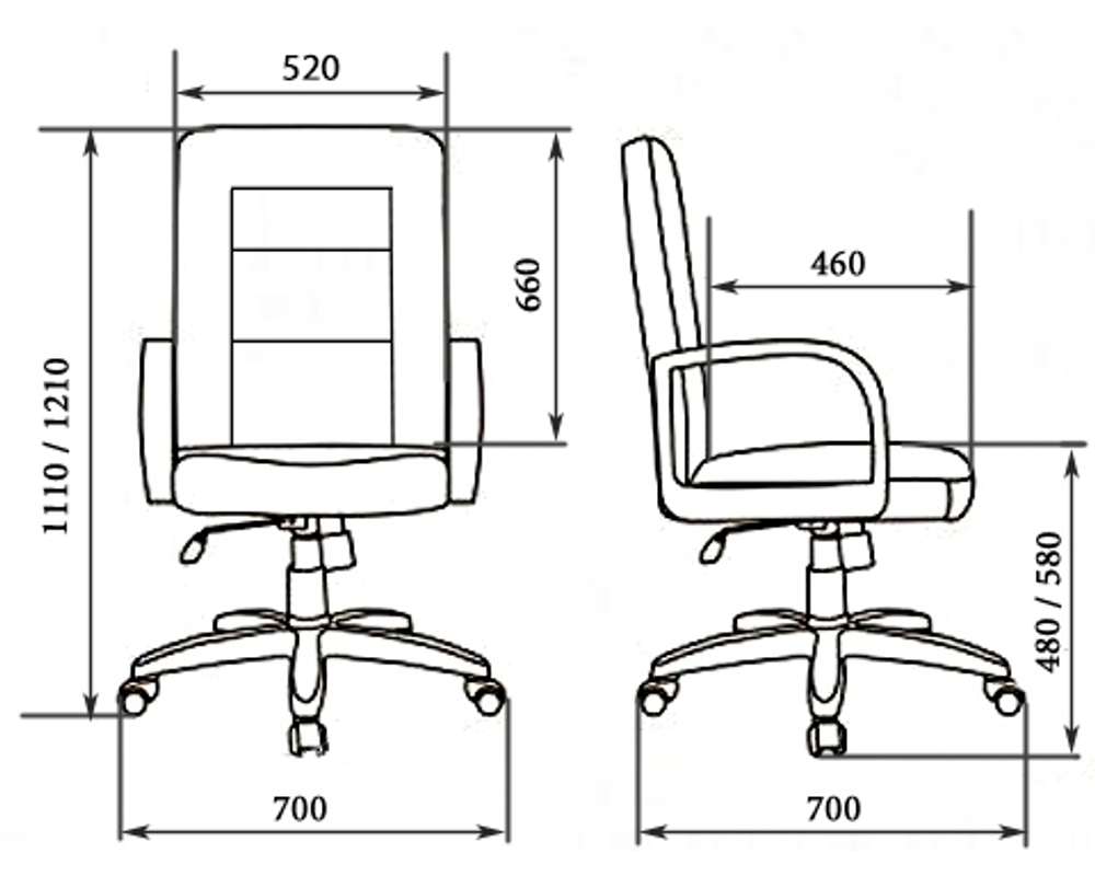 Кресло для руководителя VICTORIA A LX