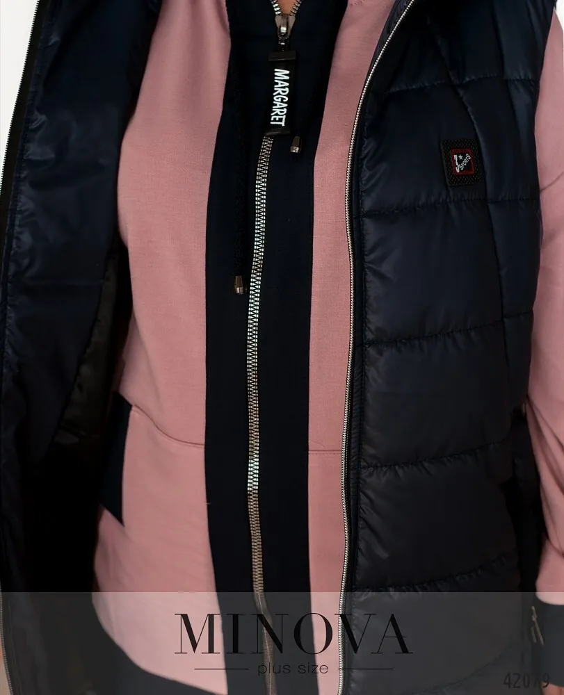 Костюм 17-229-синий-фреза Minova