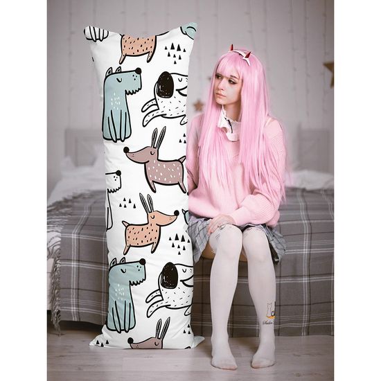 Дакимакура подушка детская собаки арт. 0021