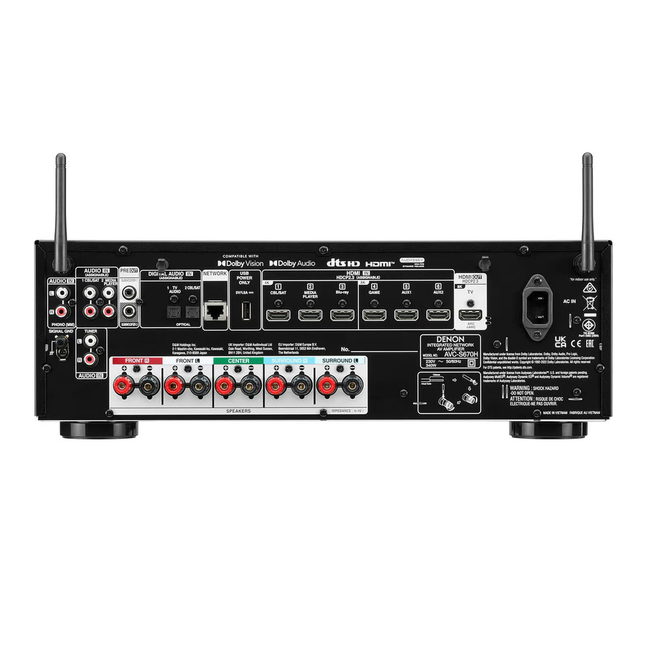 AV-ресивер Denon AVC-S670H