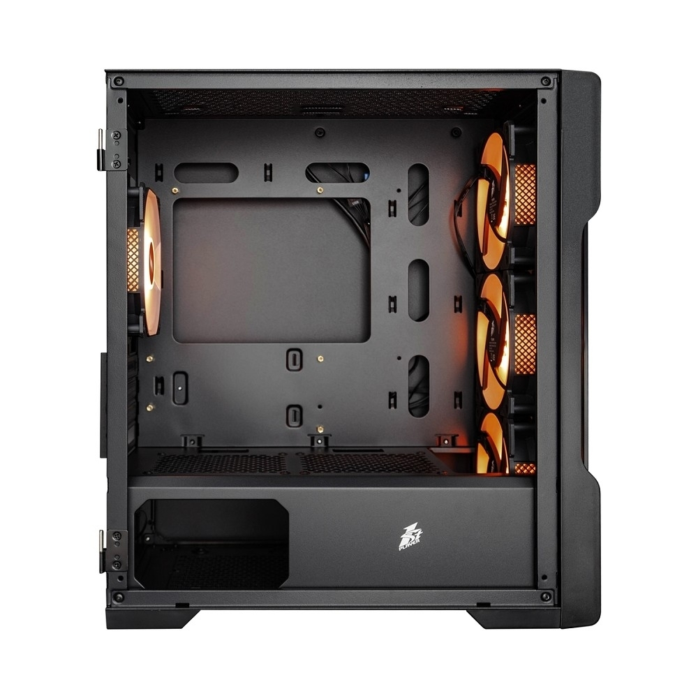 1STPLAYER TRILOBITE T3 ARGB Black / mATX / 4x 120mm ARGB fans inc. / T3-BK-4F2(AP)
