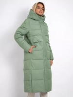 Куртка зимняя длинная с капюшоном пуховик