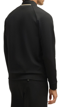 Мужская теннисная кофта BOSS Samoo MB Full Zip - черный
