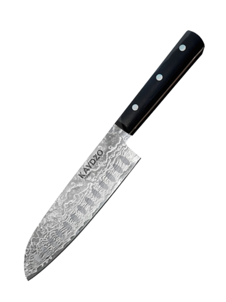 Нож Сантоку KAYDZO DAMASCUS DRAGON