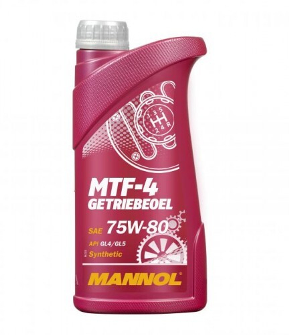 MANNOL 8104 MTF-4 Getriebeoel 75W-80 GL-4 синт Масло трансмиссионное, 1л
