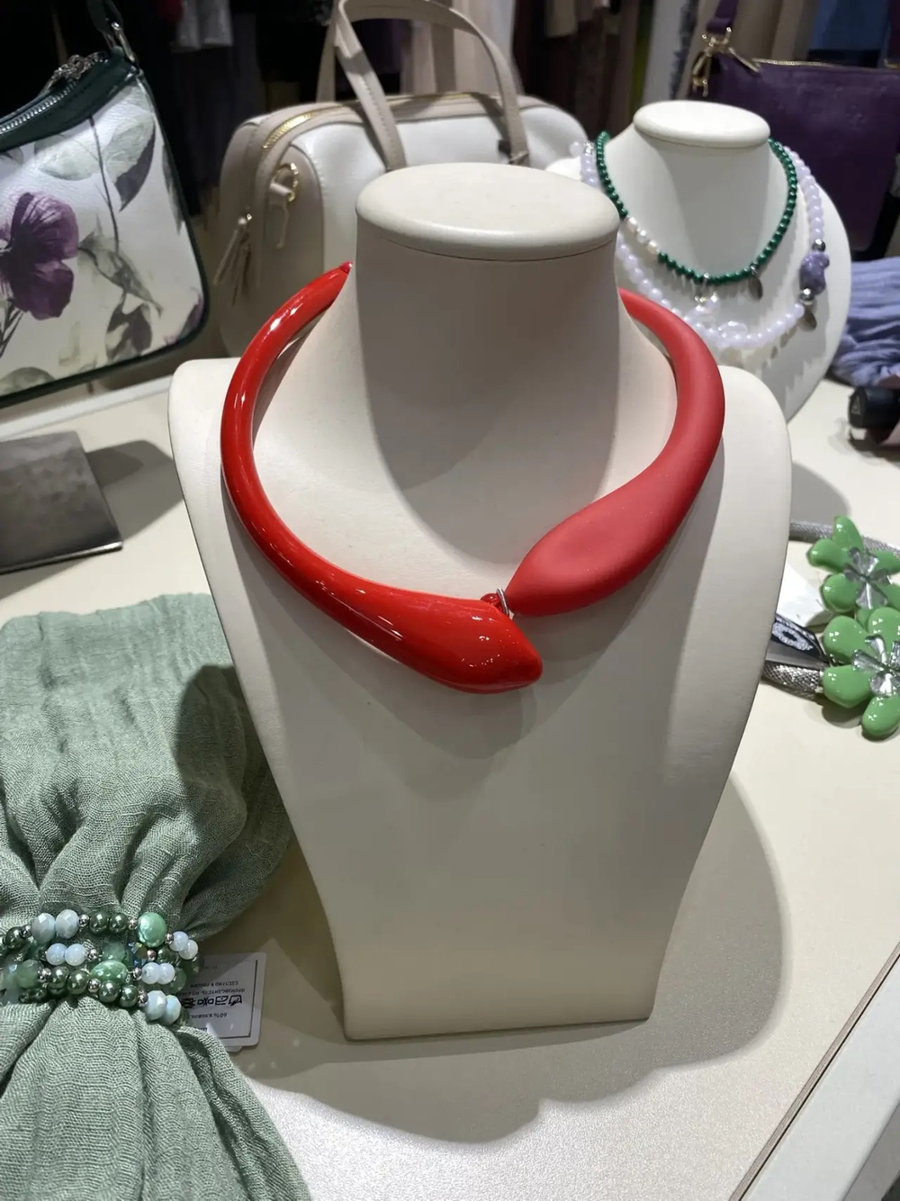 Колье М-27,1 дуги 2 шара P.J. MURANO