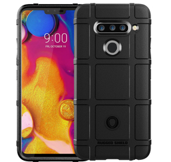 Чехол для LG V40 ThinQ цвет Black (черный), серия Armor от Caseport