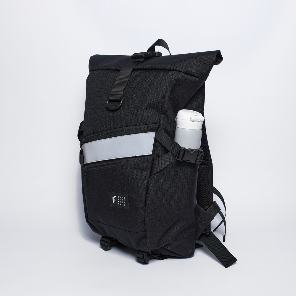 Рюкзак Technic Rolltop M черный