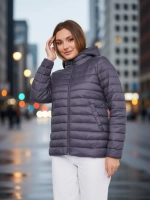 Куртка стеганая с капюшоном легкая