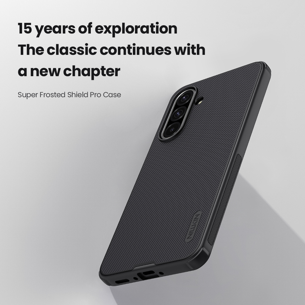 Усиленный двухкомпонентный чехол от Nillkin для Samsung Galaxy A36 5G, серия Super Frosted Shield Pro